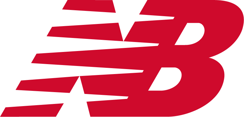 Flying New Balance Logo 5pt. Red